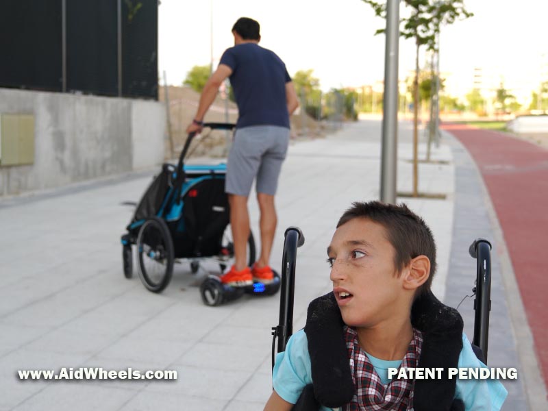 ninebot wheelchair attachment