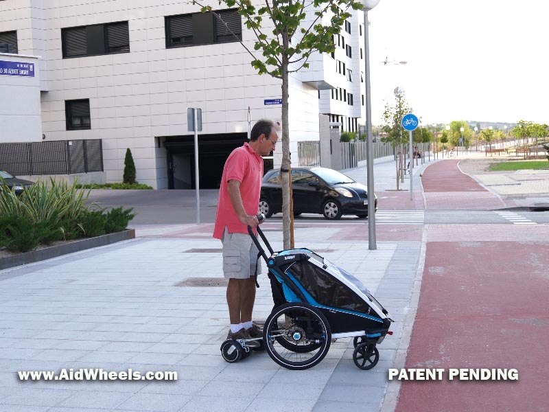 Adult folding electric scooter