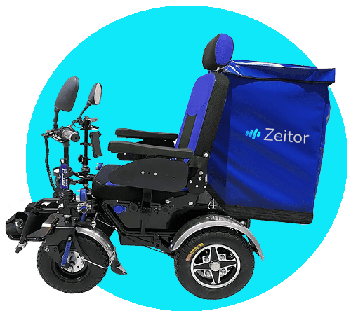 scooters electricos de reparto zeitor